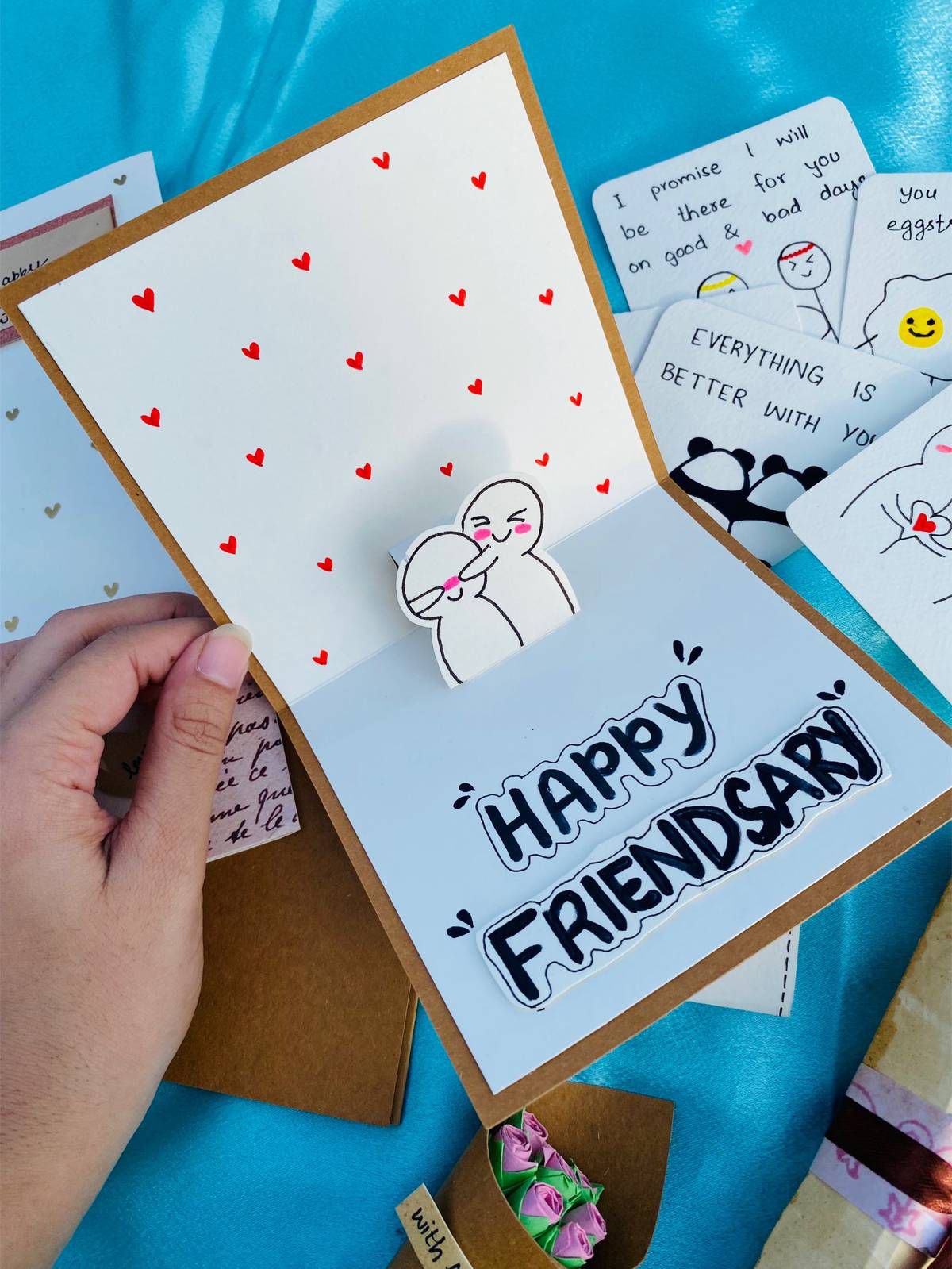 customized friendship card