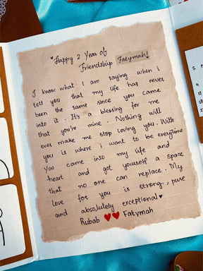 Customized Frienship Card